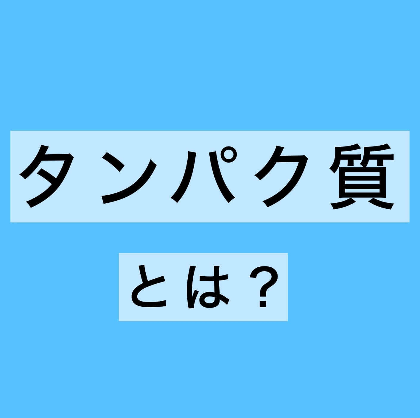 更年期キーワード「タンパク質」とは？