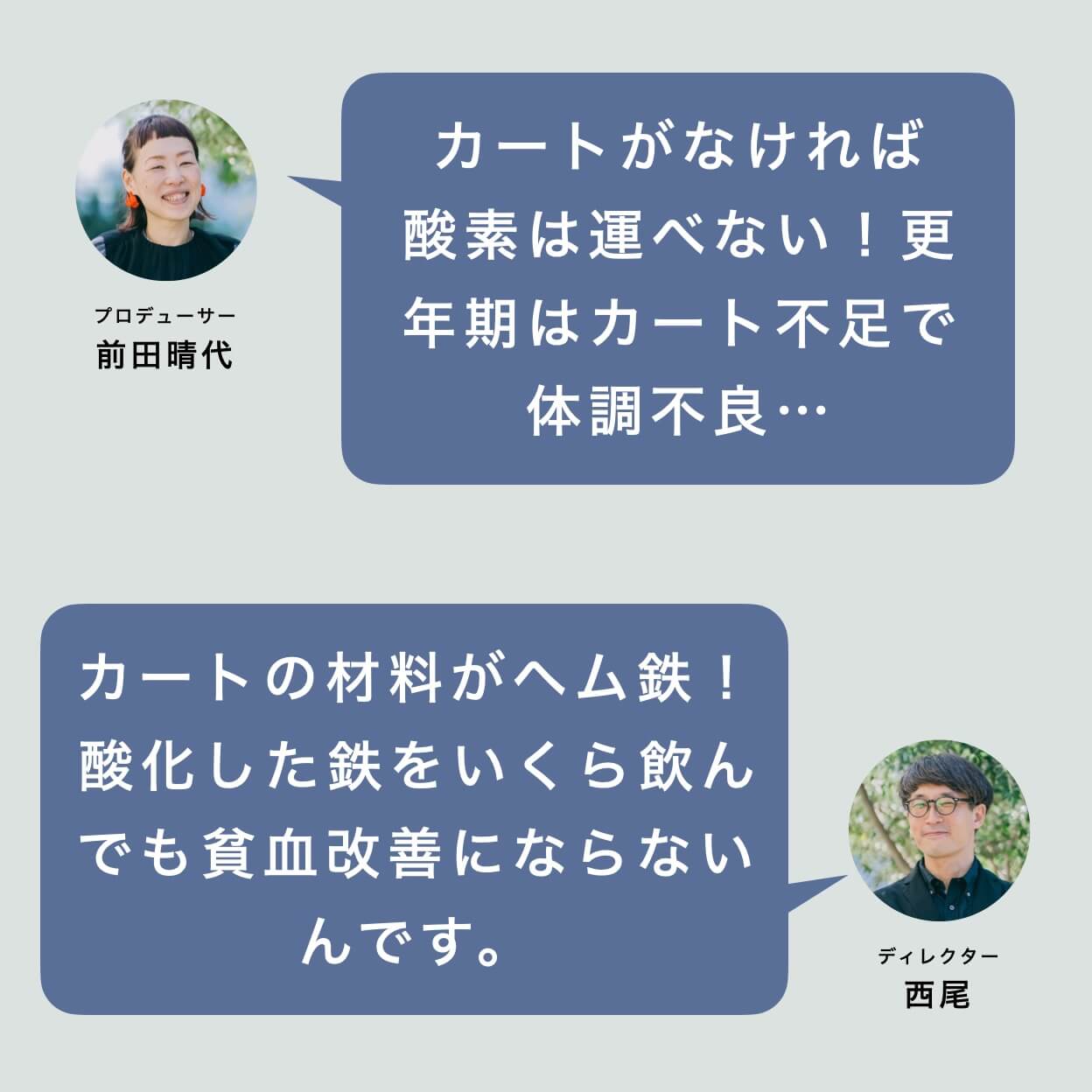 更年期の貧血改善にはヘム鉄が必要