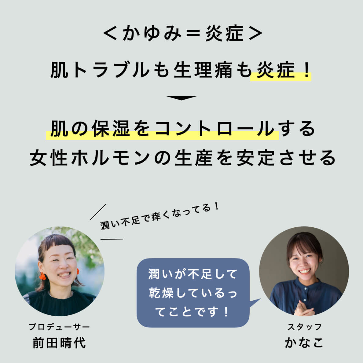 かゆみ＝炎症のメカニズム説明