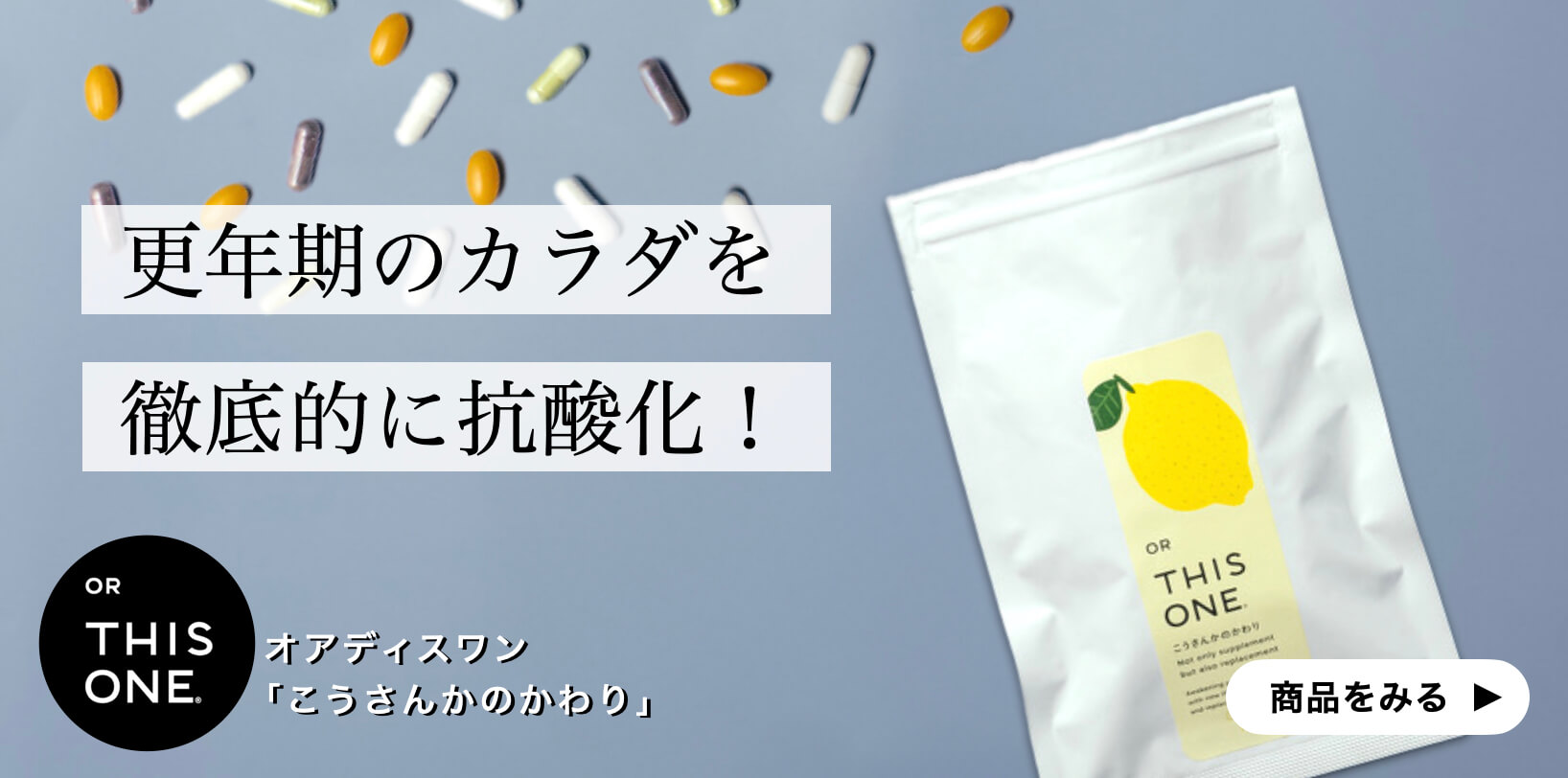 抗酸化作用のサプリの説明