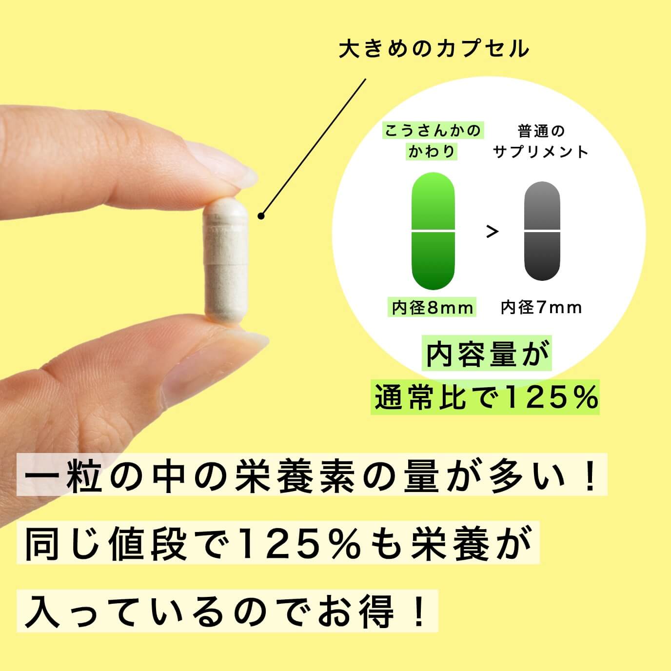 最新の抗酸化技術でサプリを酸化させずに製造している